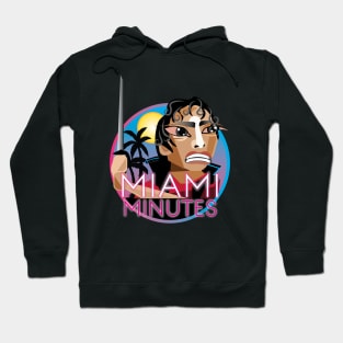 Miami Minutes: Main Podcast Logo (by Raziel) Hoodie